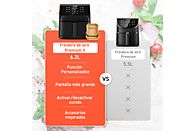 Freidora de aire Cosori Premium II Chef Edition, 6.2 L, 1700W, Negra - Electrodomésticos Idea SL