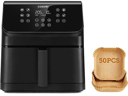 Freidora de aire Cosori Premium II Chef Edition, 6.2 L, 1700W, Negra - Electrodomésticos Idea SL